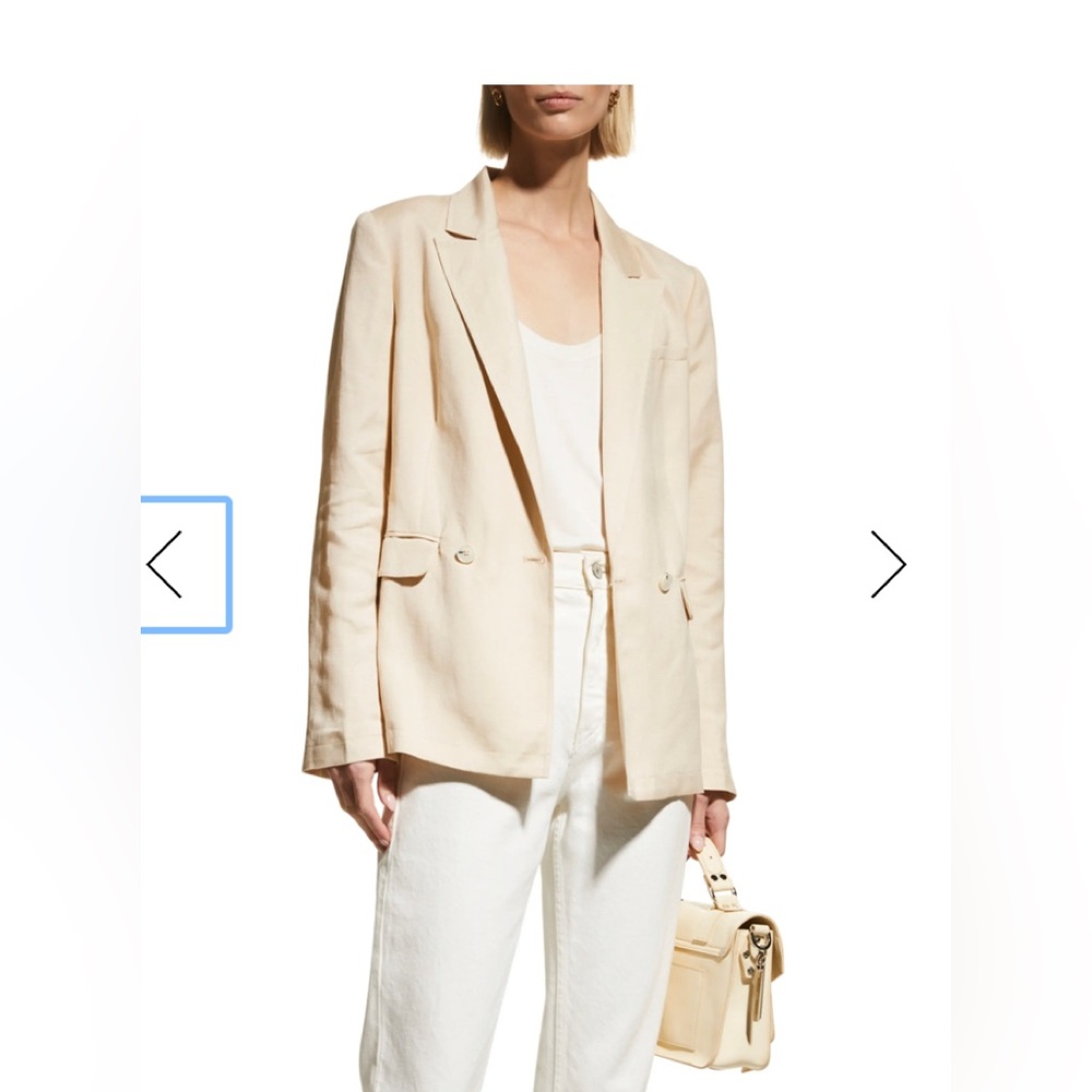 NWT Paige Dawson Blazer in Ecru! Classic! 🎉